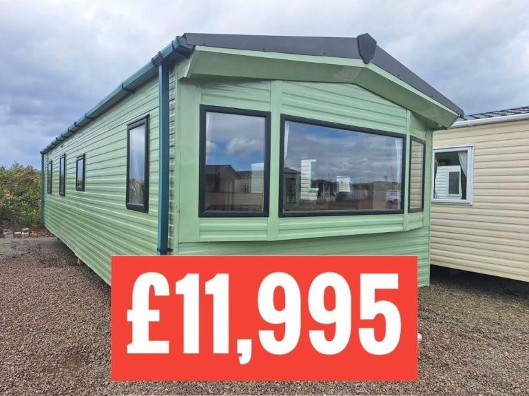 OFF SITE static caravan Scotland double glazed & heated ABI Vista Platinum