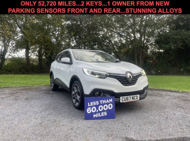 2017 67 RENAULT KADJAR 1.2 TCE DYNAMIQUE S NAV SUV 5DR PETROL MANUAL EURO 6 (S/S