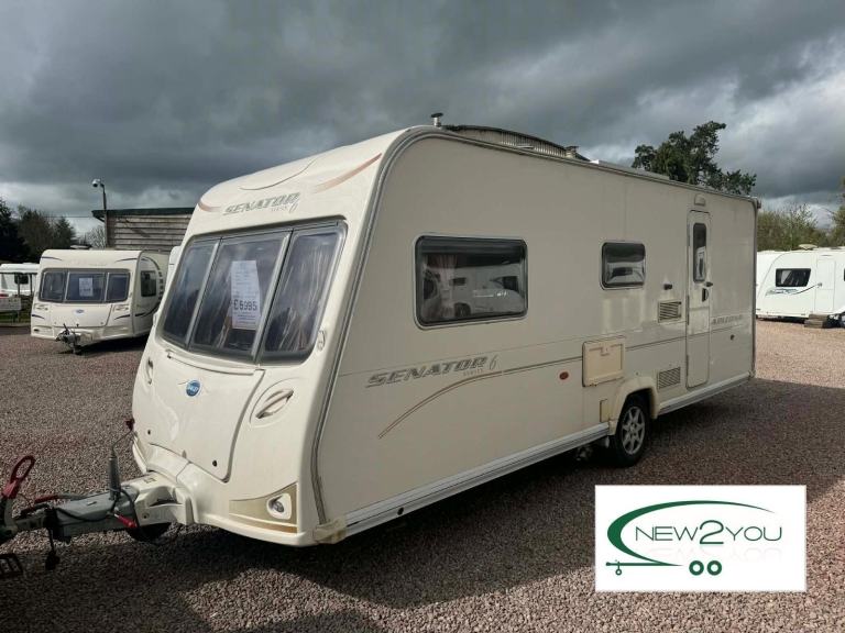 2010 Bailey Senator Arizona END BATHROOM 4 Berth Caravan - STOCK NO H058