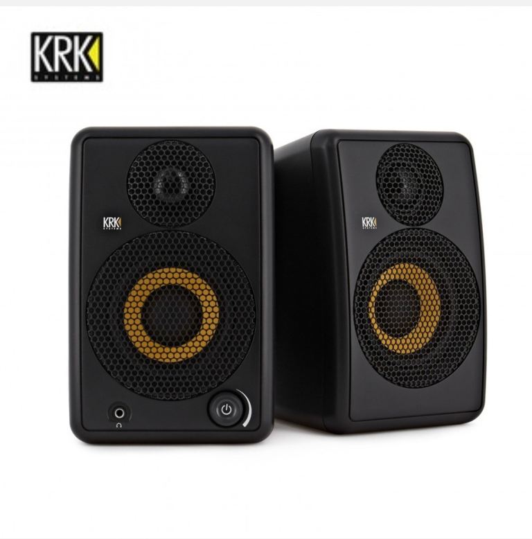 image for Krk Go Aux 3 portable monitor speakers ( BRAND NEW )
