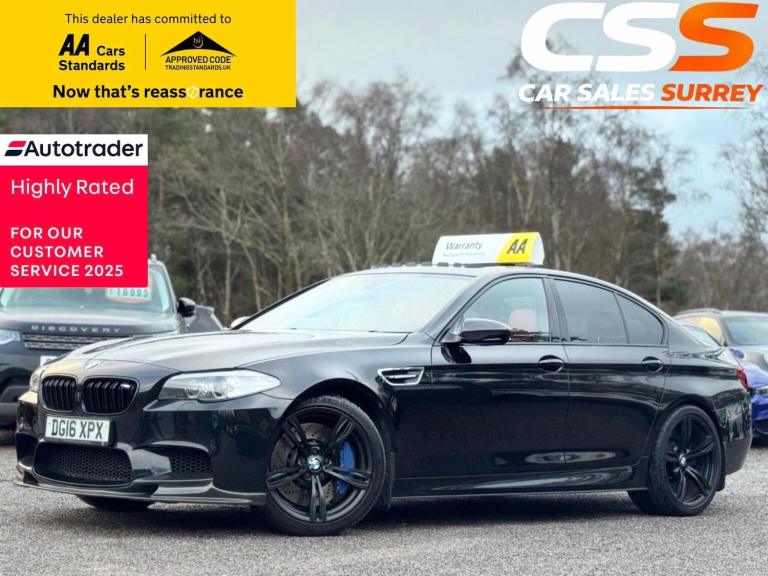 BMW M5 4.4 V8 DCT Euro 6 (s/s) 4dr 2016