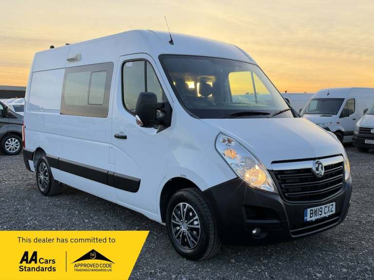 2019 Vauxhall Movano 2.3 CDTI H2 Van 130ps PANEL VAN DIESEL Manual