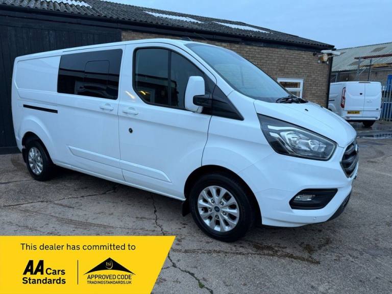 2022 Ford Transit Custom 2.0 300 EcoBlue Limited Crew Van Double Cab 5dr Diesel Manual L2 H1 Euro...