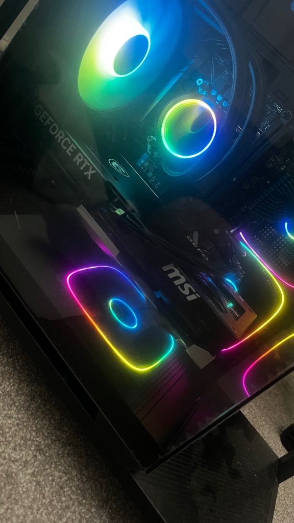 RTX-5570ti- Gaming PC - Intel Core Ultra 7, RTX 5070 Ti, 32GB RAM, 1TB SSD