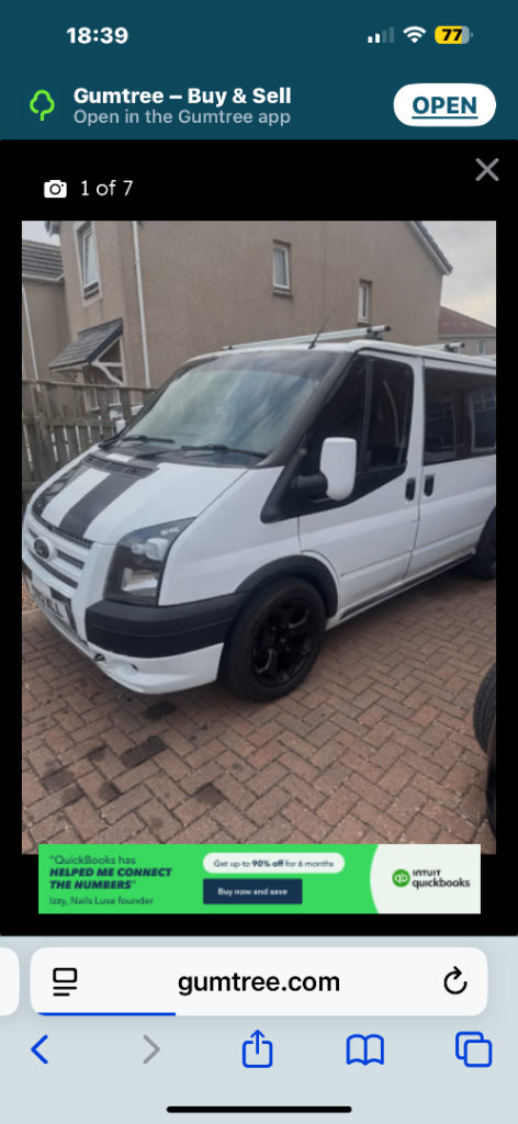 Ford, TRANSIT, Panel Van, 2012, Manual, 2198 (cc)