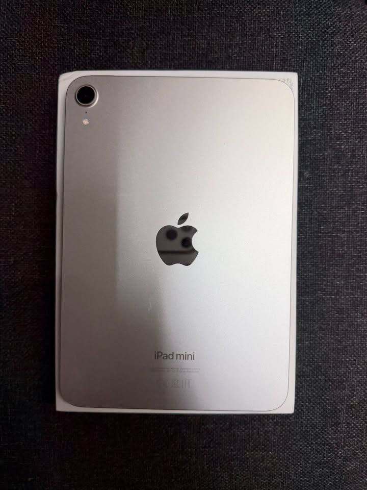 APPLE IPAD MINI A17 PRO 128GB STARLIGHT WIFI WITH APPLE WARRANTY AND RECEIPT