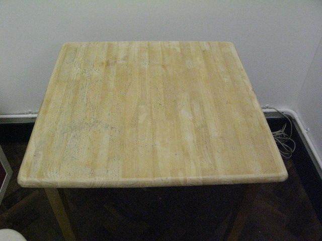 Wooden Table . Size : H=74cm , W=69cm , D=69cm