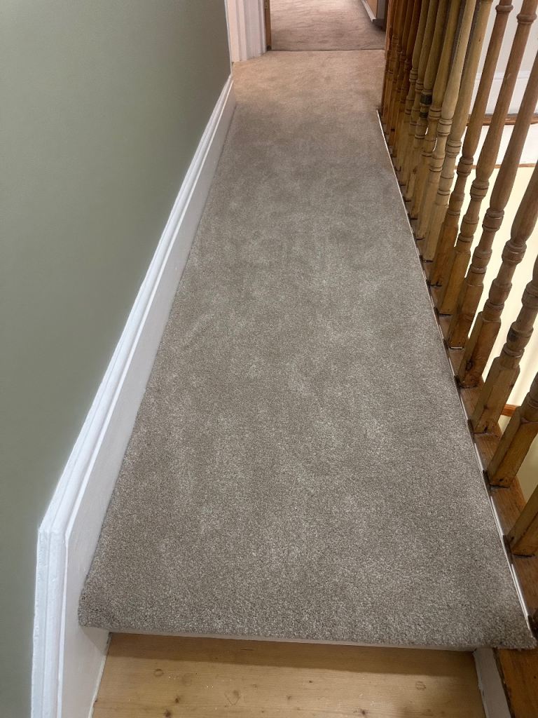 Tapi 11mm underlay and approx 4m square new cream carpet 