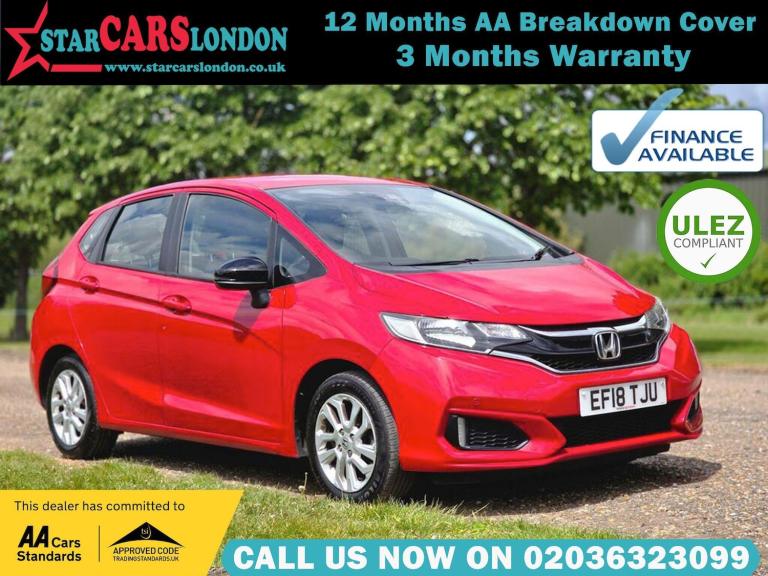 2018 Honda Jazz 1.3 i-VTEC SE CVT Euro 6 (s/s) 5dr Petrol Automatic