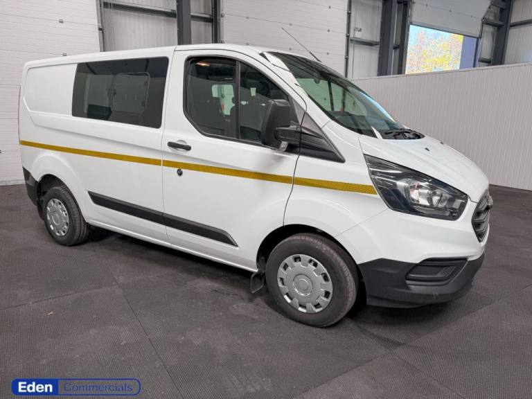 2018 68 FORD TRANSIT CUSTOM 2.0 300 ECOBLUE CREW VAN DOUBLE CAB 5DR DIESEL MANUA