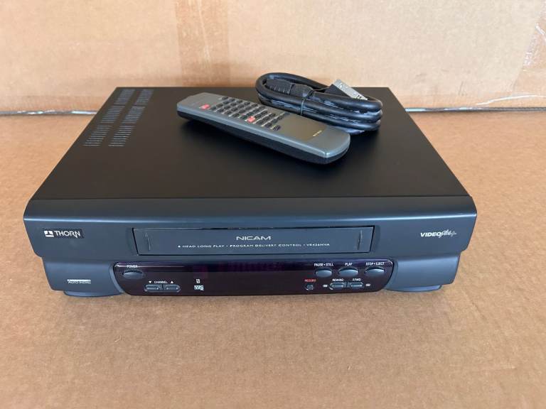 THORN VR426NVA NICAM 6 Head Long Play VHS Video Cassette Recorder VCR+ Working