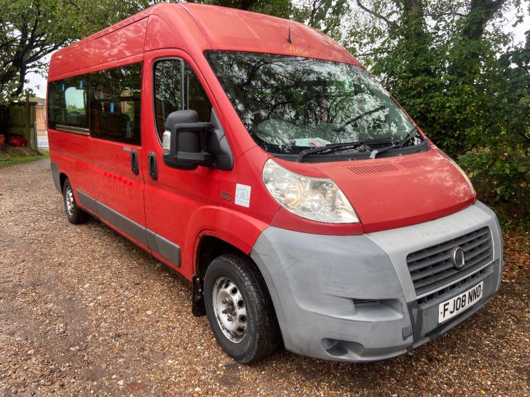 Fiat ducato 2.3 minibus 08 plate camper conversion?