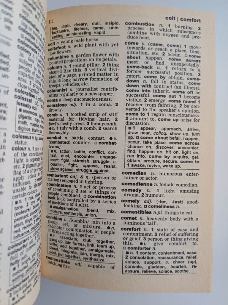 Oxford Mini Reference Dictionary and Thesaurus