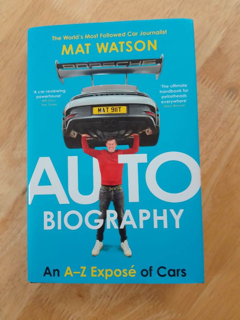 Mat Watson Auto Biography Hardback Book – Carwow