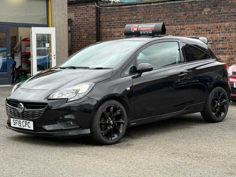 2019 Vauxhall Corsa 1.4 SRi Vx-line Nav Black 3dr HATCHBACK PETROL Manual