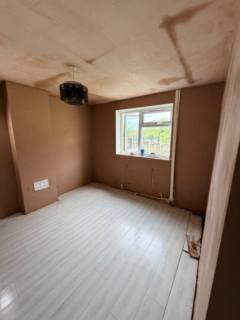 plastering 