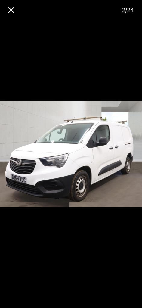 2019 Vauxhall Combo 2300 1.5 Turbo D 100ps H1 Edition Van PANEL VAN Diesel Manual