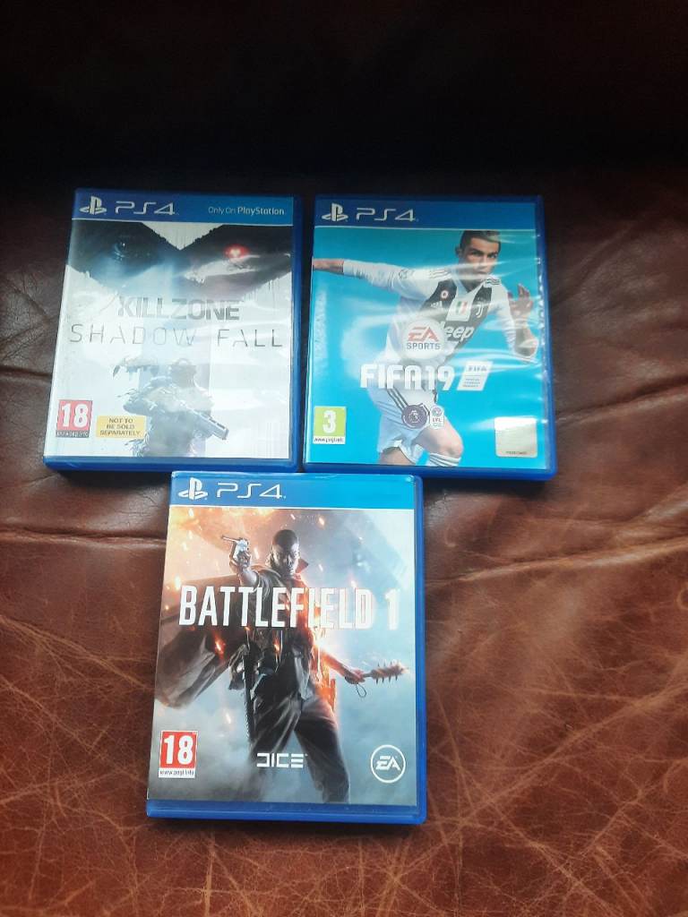 3 playstation 4 games 