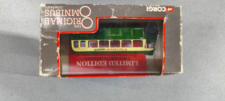 Collection of Diecast Models - Corgi Original Omnibus & Vanguards (Boxed)