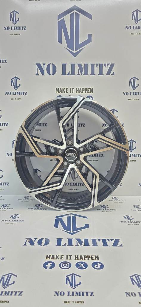 SET OF 4 BRAND NEW AUDI 19" ABT LEGACY STYLE ALLOY WHEELS A3 A4 A5 A6 S3 S4 S5 5x112 DIAMOND CUT