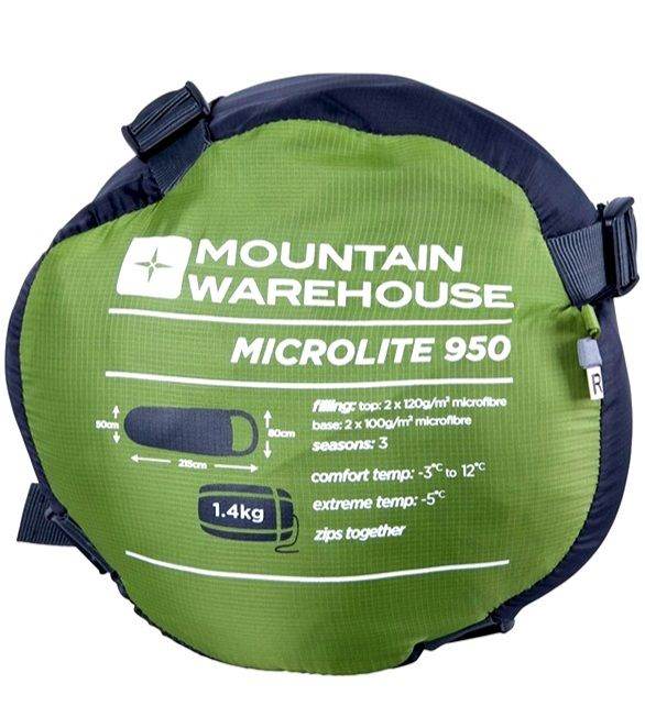 Sleeping bag Mountain Warehouse 950