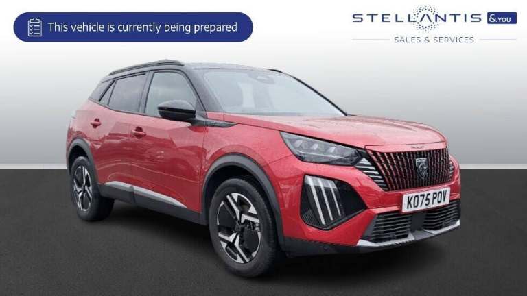 2026 Peugeot 2008 1.2 GT SUV 5dr Petrol Hybrid e-DSC6 Euro 6 (s/s) (145 ps) SUV Hybrid Automatic
