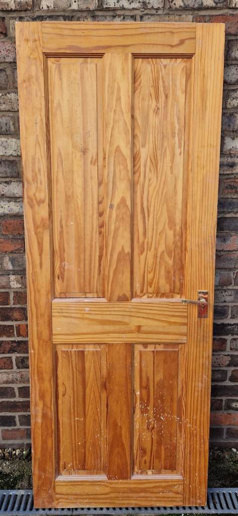 Internal pine door, Macclesfield