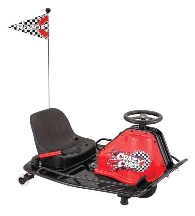 Razor Crazy Cart – Red & Black, As Good As New