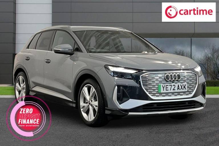 2022 72 AUDI Q4 E-TRON 40 S LINE SUV 5DR ELECTRIC AUTO 82KWH (204 PS) REAR PARKI