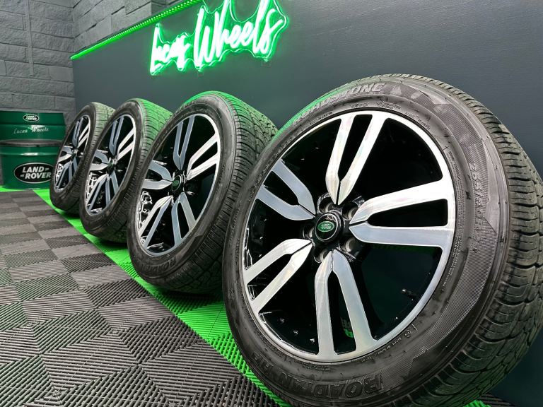 Discovery 4 / 3 HSE NEWLY Diamond Cut 20” Alloy Wheels - style 510 Landmark & 7mm+ tyres!