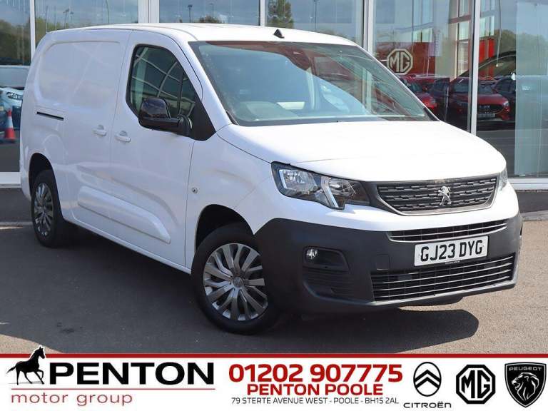 2023 Peugeot Partner 1.5 BlueHDi 950 Asphalt Premium + Long Panel Van LWB Euro 6 (s/s) 6dr PANEL ...