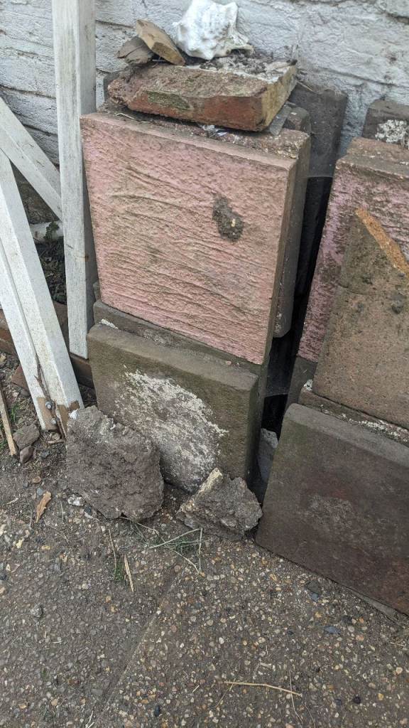 Reclaimed Garden Paving Slabs
