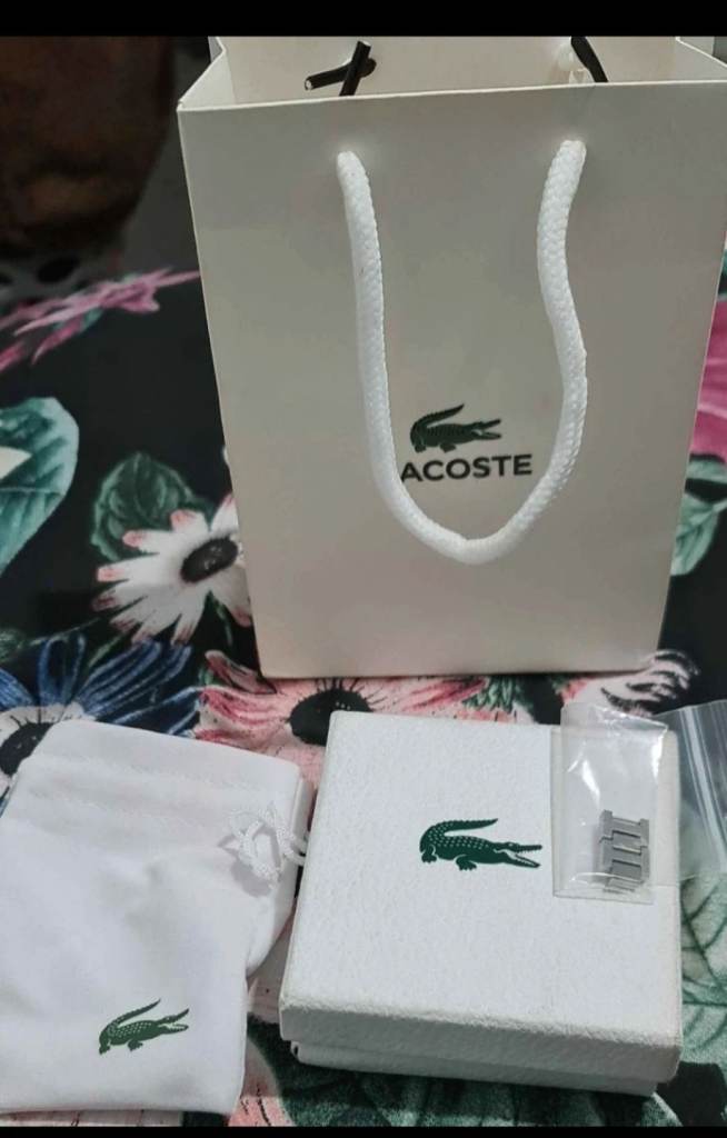 Mens Lacoste bracelet 