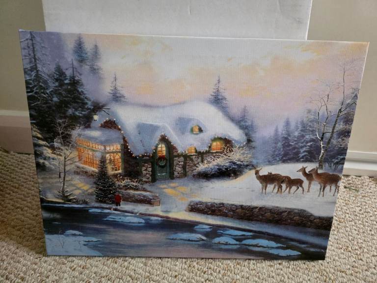 LED Christmas picture