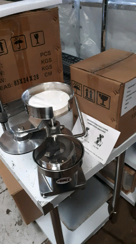 Commercial Burger Press Patty maker 150mm/ 6 inches new