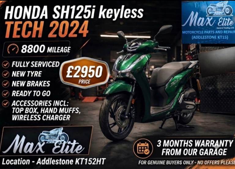 Honda, SH, 2024, 125 (cc)