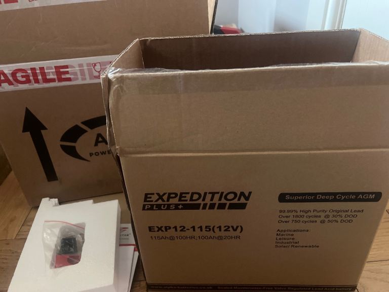12v 115ah Expesition Plus leisure battery