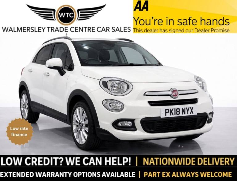 2018 Fiat 500X 1.6 Multijet Lounge 5dr HATCHBACK DIESEL Manual