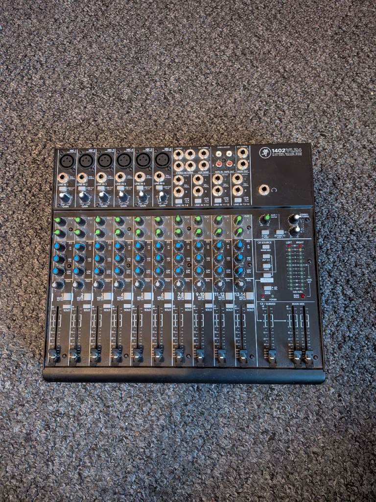 Mackie 1402VLZ4 14-Channel Analogue Mixer – Boxed, Barely Used