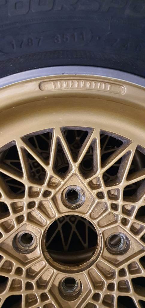 4 x 13" Compomotive Wheels (Ford Capri, Escort, Cortina?)