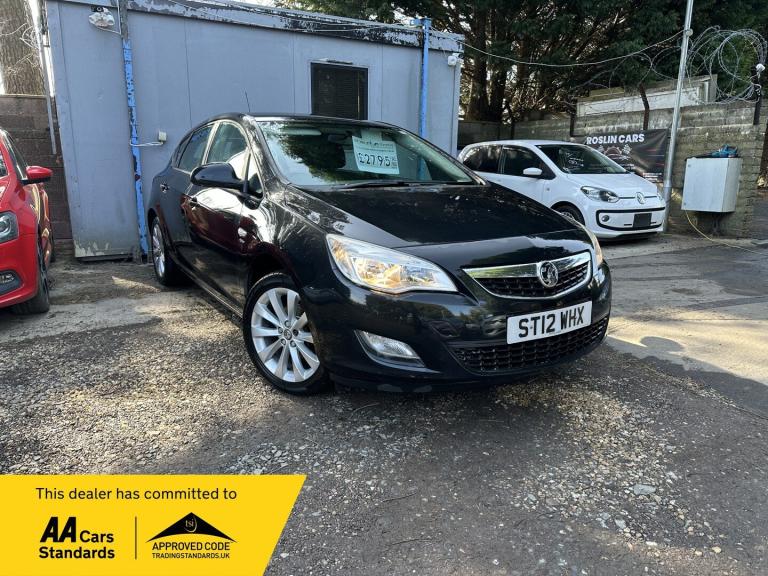 2012 Vauxhall Astra 1.4i 16V Active 5dr HATCHBACK Petrol Manual