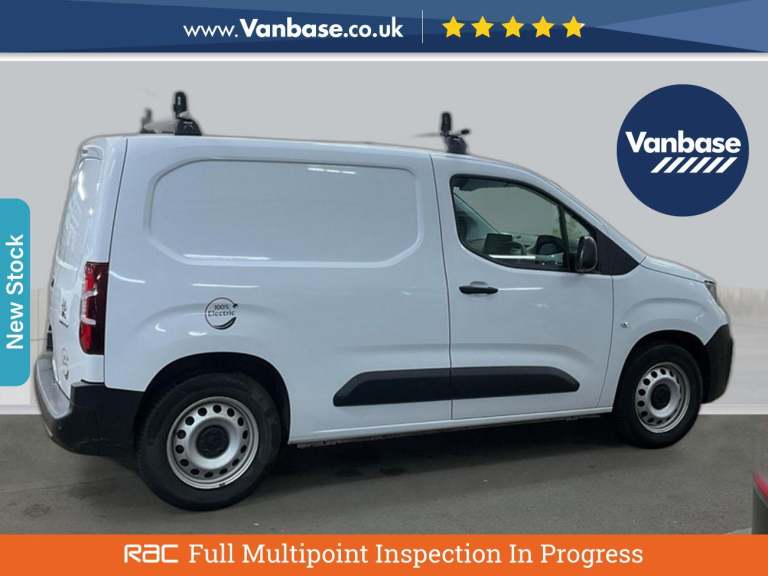 2023 Peugeot e-Partner 800 50kWh Professional Premium + Standard Panel Van 5dr Electric Auto SWB ...