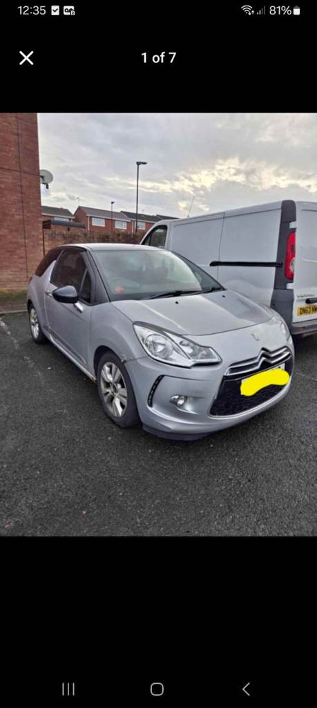 Citroen, DS3, Hatchback, 2012, Manual, 1560 (cc), 3 doors