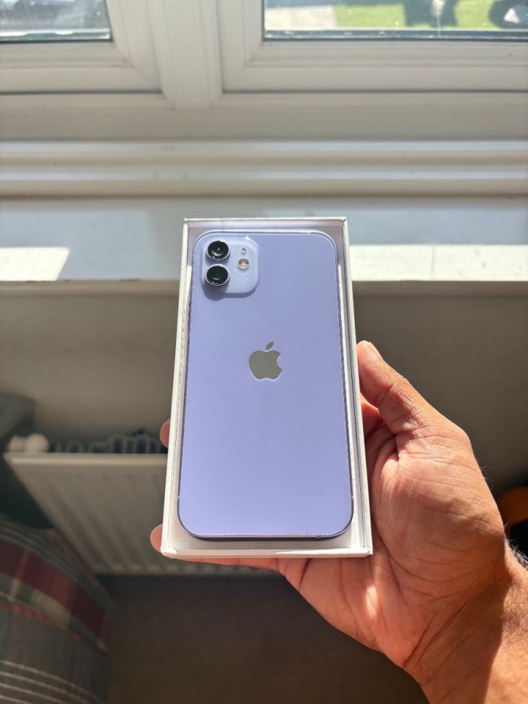 iPhone 12 64GB: Lilac | 91% BH🔌 | Excellent Condition (Unlocked)✅