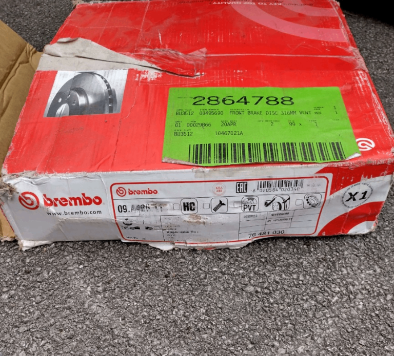 Volvo S80 V70 Front Brake Discs Brembo - Free!