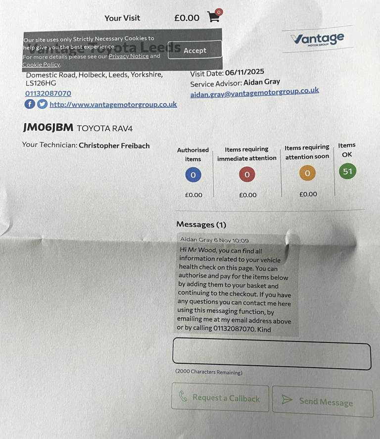 2020 Toyota RAV4 25 VVT-i Hybrid Dynamic 5dr CVT ESTATE Petrol/Electric Automatic