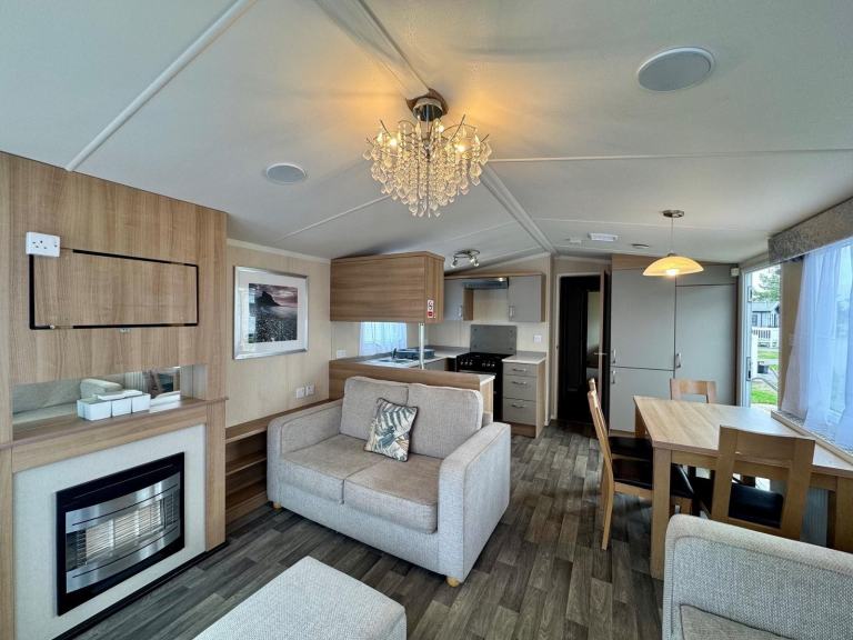 Swift Bordeaux Sited Static Caravan For Sale On The North Wales Coast 