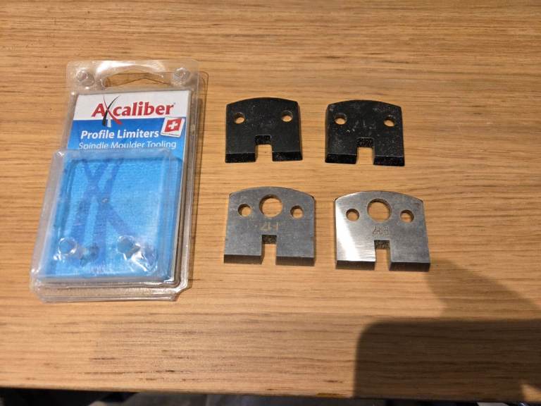 Axminster axcaliber 17 F17 Spindle moulder cutters and limiters 692017