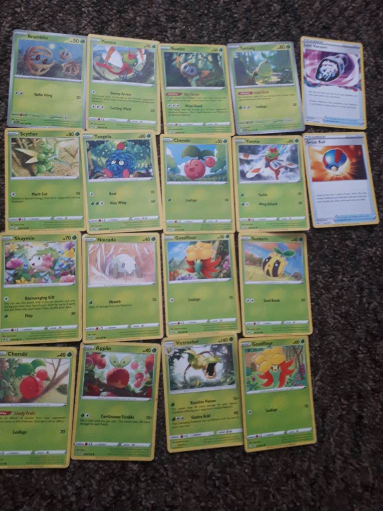 Job Lot of Pokémon TCG Cards - Mixed Set