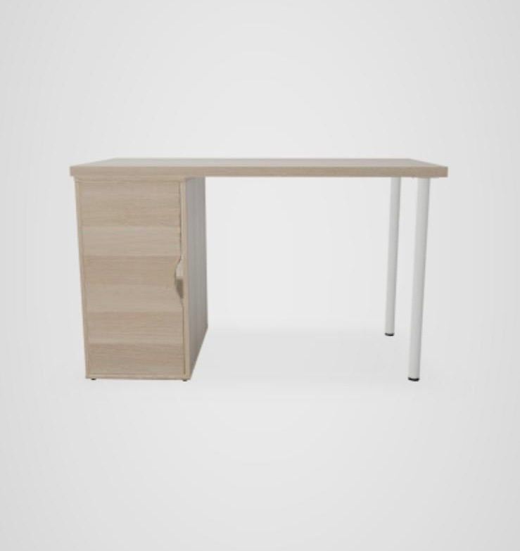 IKEA Desk with Storage Unit – Light Wood, perfect Condition